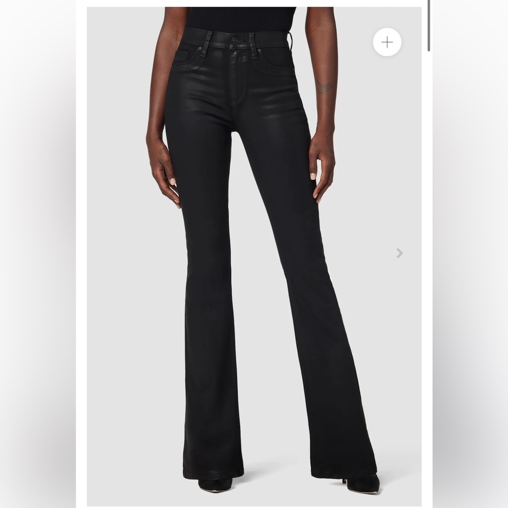 Hudson Barbara High-Rise Bootcut Jean Nior Coated